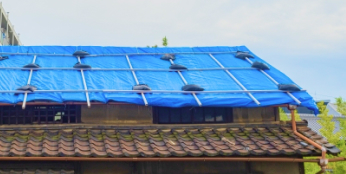 災害後（大雨・台風・地震の応急処置）