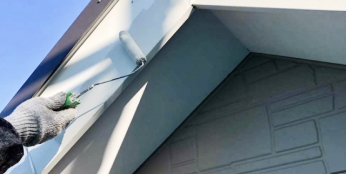 破風板・鼻隠し板の塗装