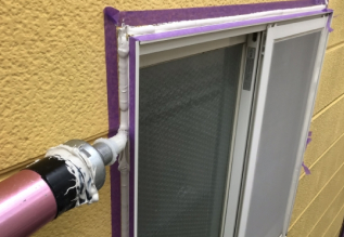窓の雨漏り修理